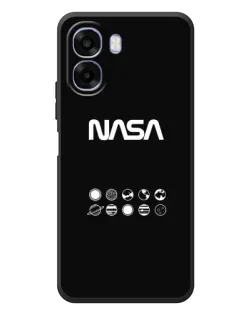 Чехол для OPPO A6x с картинкой «NASA — технический принт»