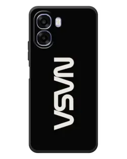 Чехол для OPPO A6x с картинкой «NASA — вертикальный логотип»