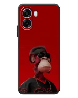 Чехол для OPPO A6x с картинкой «Bored Ape в красном»