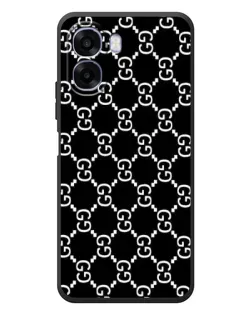 Чехол для OPPO A6x с картинкой «Gucci — сетчатый паттерн»