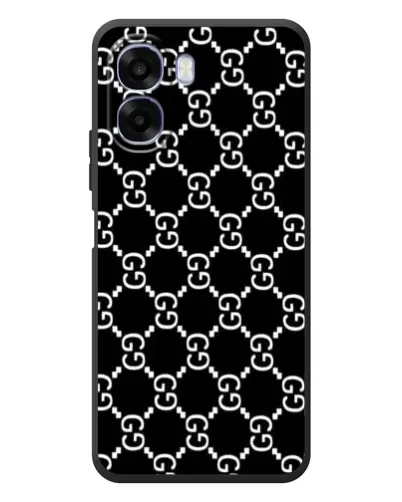 Чехол для OPPO A6x с картинкой «Gucci — сетчатый паттерн»