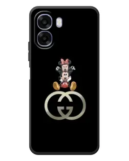 Чехол для OPPO A6x с картинкой «Минни Маус на лого»