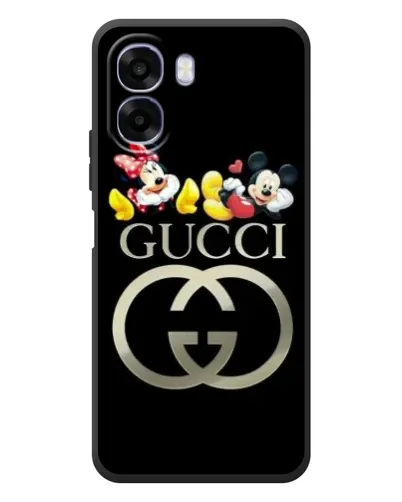 Чехол для OPPO A6x с картинкой «Gucci — герои Disney»
