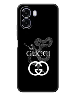 Чехол для OPPO A6x с картинкой «Gucci — серебряная змея»