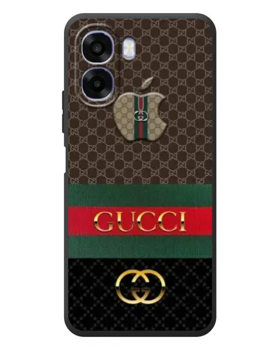 Чехол для OPPO A6x с картинкой «Gucci — брендированный десерт»