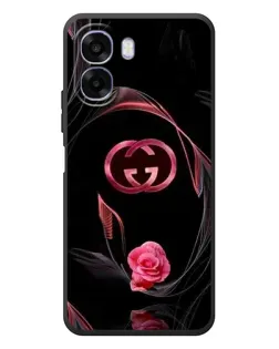 Чехол для OPPO A6x с картинкой «Gucci — неоновая роза»