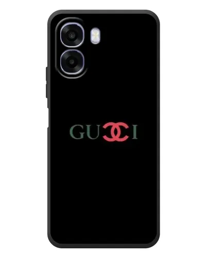 Чехол для OPPO A6x с картинкой «Gucci — красный градиент»