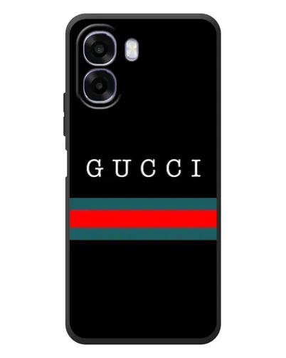 Чехол для OPPO A6x с картинкой «Gucci — красный пояс»