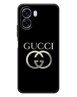 Чехол для OPPO A6x с картинкой «Gucci — золото на черном»