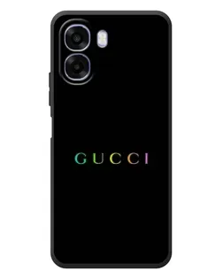 Чехол для OPPO A6x с картинкой «Gucci — неоновый минимализм»