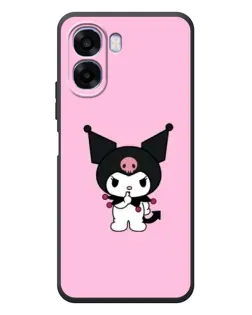 Чехол для OPPO A6x с картинкой «Kuromi — розовая нежность»