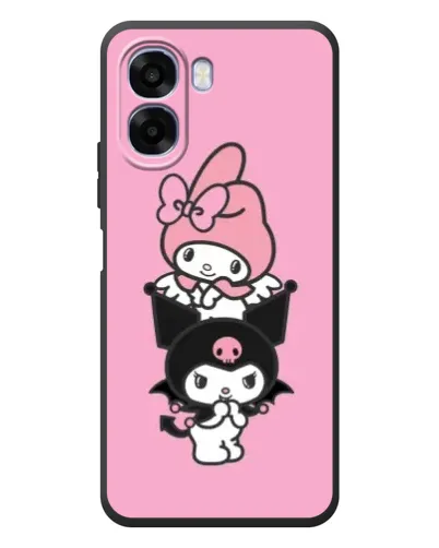 Чехол для OPPO A6x с картинкой «My Melody и Kuromi»