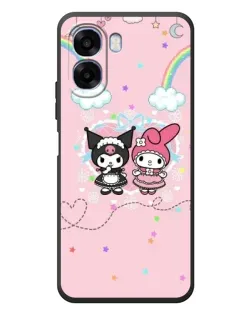 Чехол для OPPO A6x с картинкой «My Melody и Kuromi»