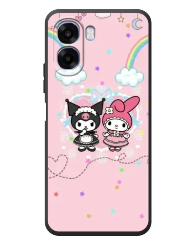 Чехол для OPPO A6x с картинкой «My Melody и Kuromi»