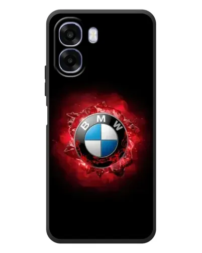 Чехол для OPPO A6x с картинкой «Логотип BMW — вспышка»