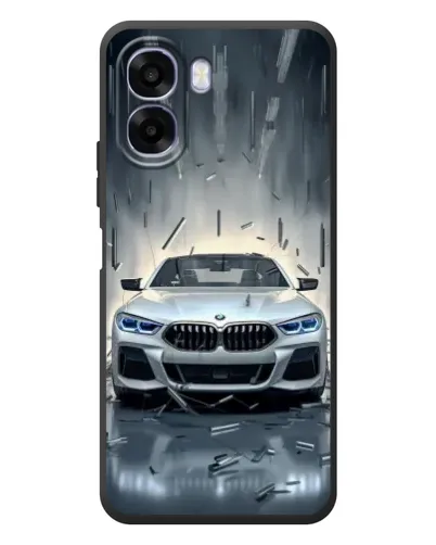 Чехол для OPPO A6x с картинкой «BMW в свете фар»
