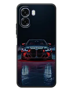 Чехол для OPPO A6x с картинкой «BMW на мокрой дороге»