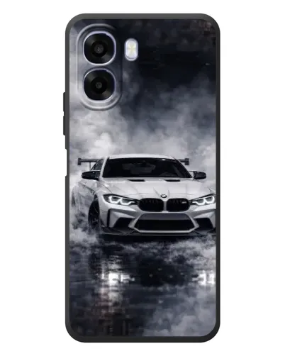 Чехол для OPPO A6x с картинкой «BMW сквозь туман»
