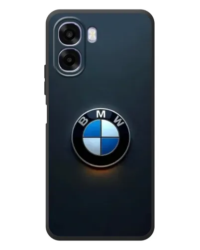 Чехол для OPPO A6x с картинкой «Логотип BMW — минимализм»