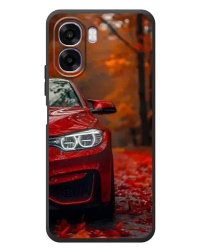 Чехол для OPPO A6x с картинкой «Осенняя BMW M4»