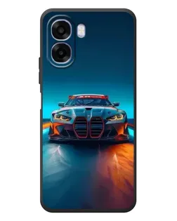 Чохол для OPPO A6x з картинкою «BMW — вогні неону»