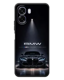 Чохол для OPPO A6x з картинкою «BMW крізь нічне місто»