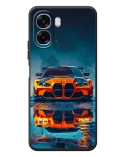 Чохол для OPPO A6x з картинкою «BMW — золота емблема»