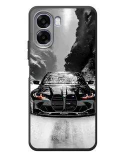 Чохол для OPPO A6x з картинкою «BMW — акварельний дрифт»