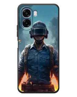 Чехол для OPPO A6x с картинкой «PUBG — реалистичный герой»