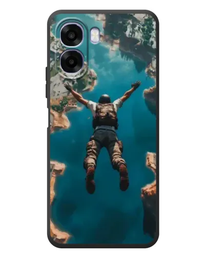 Чехол для OPPO A6x с картинкой «PUBG — свободное падение»