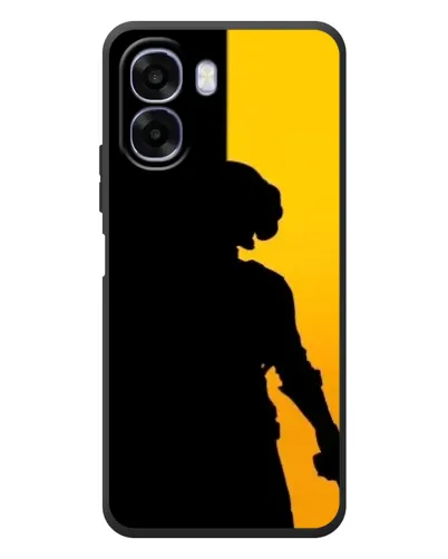 Чехол для OPPO A6x с картинкой «Тень воина PUBG»