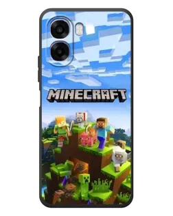 Чохол для OPPO A6x з картинкою «Minecraft класичний світ»