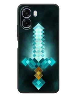 Чохол для OPPO A6x з картинкою «Алмазний меч неон»