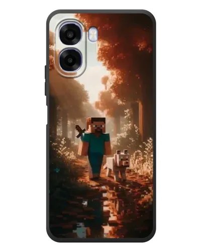 Чохол для OPPO A6x з картинкою «Стів у лісі» Чохол для OPPO A6x з картинкою «Стів у лісі»
