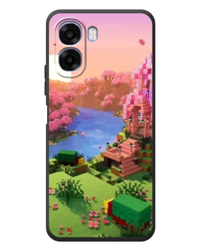 Чохол для OPPO A6x з картинкою «Рожеве дерево Minecraft» Чохол для OPPO A6x з картинкою «Рожеве дерево Minecraft»