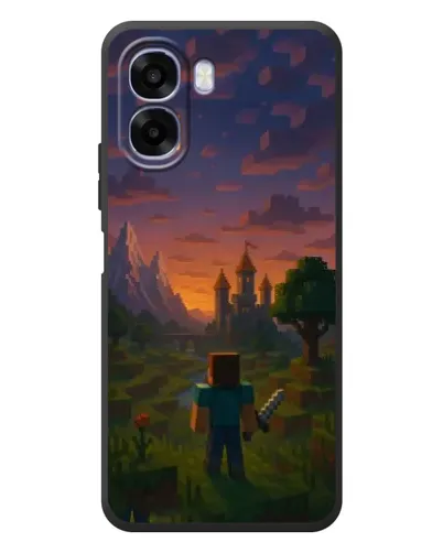 Чохол для OPPO A6x з картинкою «Стів біля вежі» Чохол для OPPO A6x з картинкою «Стів біля вежі»