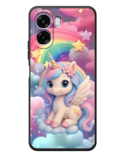 Чехол для OPPO A6x с картинкой «Маленький единорог» Чехол для OPPO A6x с картинкой «Маленький единорог»
