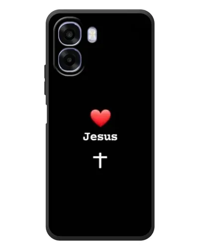 Чехол для OPPO A6x с картинкой «Сердце - Jesus» Чехол для OPPO A6x с картинкой «Сердце - Jesus»