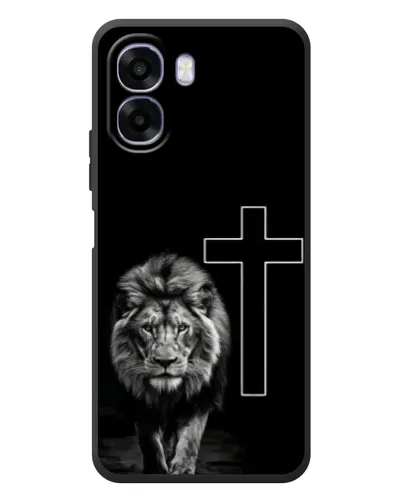 Чехол для OPPO A6x с картинкой «Лев и Крест» Чехол для OPPO A6x с картинкой «Лев и Крест»