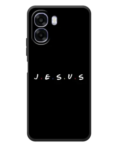 Чехол для OPPO A6x с картинкой «Точки веры J.E.S.U.S.» Чехол для OPPO A6x с картинкой «Точки веры J.E.S.U.S.»
