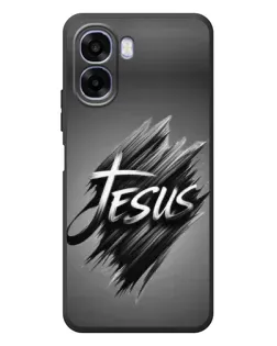 Чехол для OPPO A6x с картинкой «Надпись Jesus Graffiti»