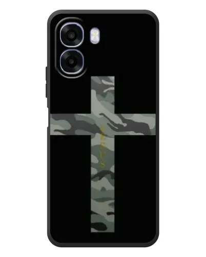 Чехол для OPPO A6x с картинкой «Милитари Крест» Чехол для OPPO A6x с картинкой «Милитари Крест»