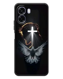 Чехол для OPPO A6x с картинкой «Голубь и Свет»