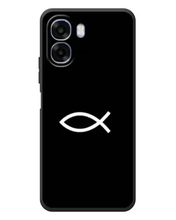 Чехол для OPPO A6x с картинкой «Символ рыбы Jesus»