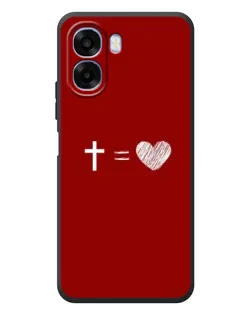 Чехол для OPPO A6x с картинкой «Уравнение любви»