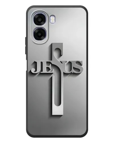 Чехол для OPPO A6x с картинкой «Металлический крест Jesus» Чехол для OPPO A6x с картинкой «Металлический крест Jesus»