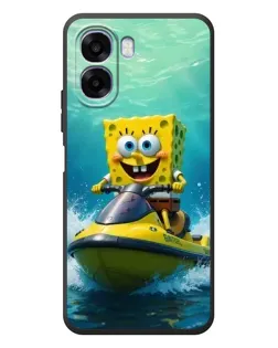 Чехол для OPPO A6x с картинкой «Спанч Боб на гидроцикле» Чехол для OPPO A6x с картинкой «Спанч Боб на гидроцикле»