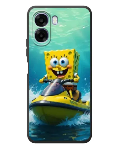 Чохол для OPPO A6x з картинкою «Спанч Боб на гідроциклі» Чохол для OPPO A6x з картинкою «Спанч Боб на гідроциклі»