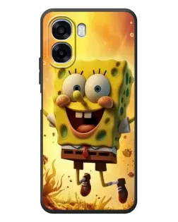 Чохол для OPPO A6x з картинкою «Губка Боб стрибає»