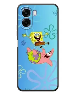 Чохол для OPPO A6x з картинкою «Спанч Боб та Патрік»